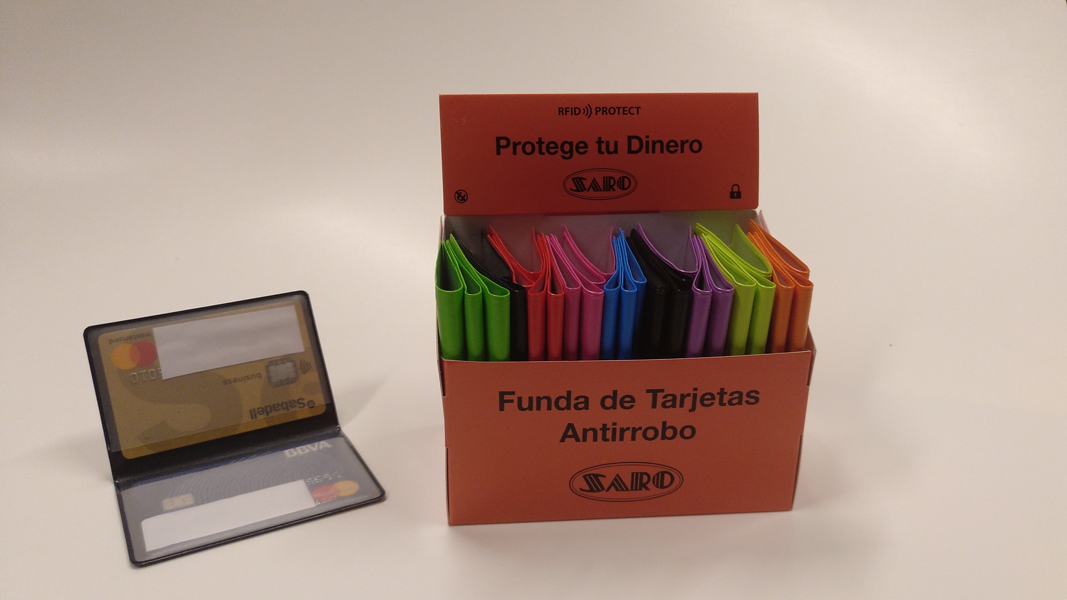 Producto: Funda Tarjetas Anti-Robo